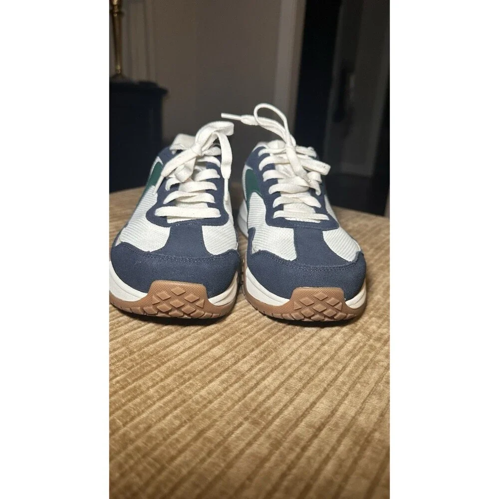 Skechers Men’s Court Frenzy PICKLEBALL Shoe Sneaker Navy Green Sz 10